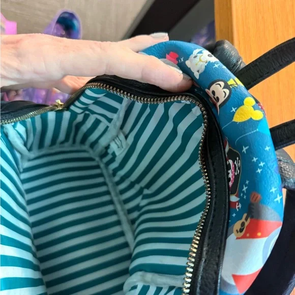 Loungefly Disney Parks Character Mini Backpack Disney World / Disneyland Hatbox - Picture 3 of 4